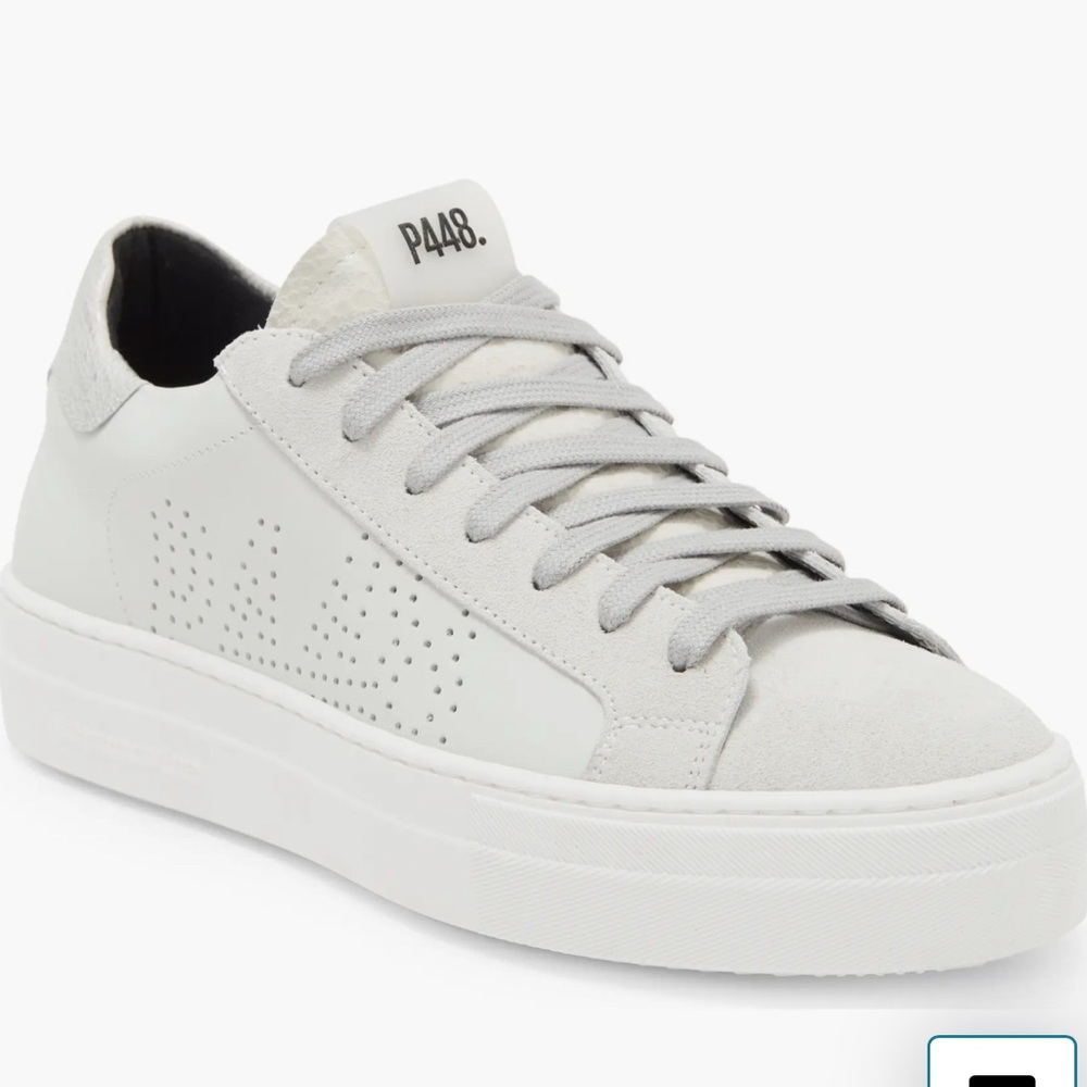 P448 Thea Platform Sneakers Size 38